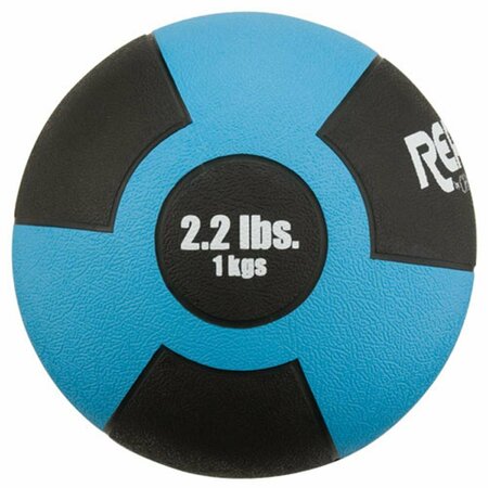 SPORT SUPPLY GROUP Reactor Rubber Medicine Ball 1kg Lt Blue 1266283